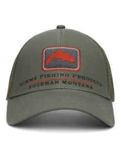 Trout Icon Trucker Smokey Olive