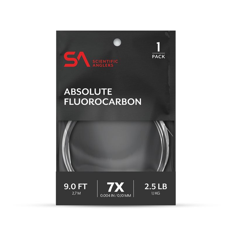 Scientific Anglers Absolute Fluorocarbon Leader 9' - Image 2