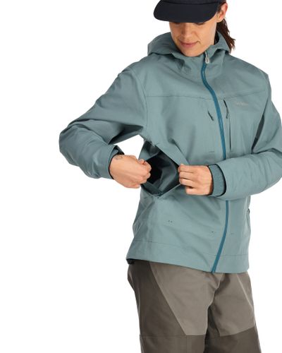Simms Women's G3 Guide Jacket Avalon Teal - Image 2
