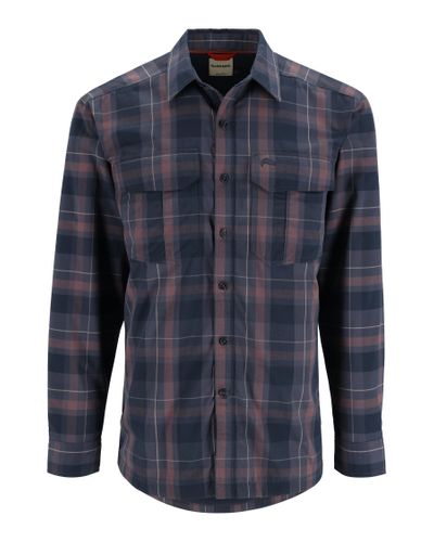 Simms ColdWeather Shirt Selvedge Logan Plaid