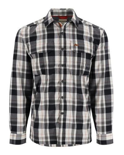 Simms ColdWeather Shirt Gunmetal Logan Plaid