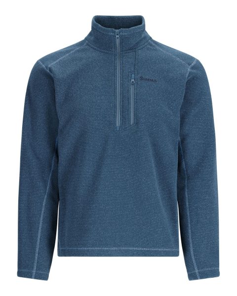 Rivershed Half Zip Neptune Heather
