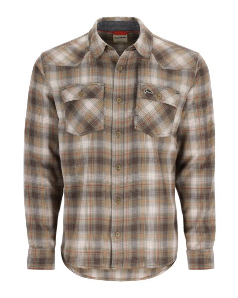 Simms Santee Flannel Bayleaf Sunglow/Panel Ombre