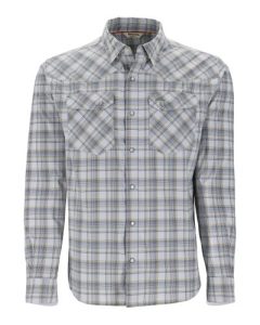 Simms Brackett Shirt Sterling Plaid